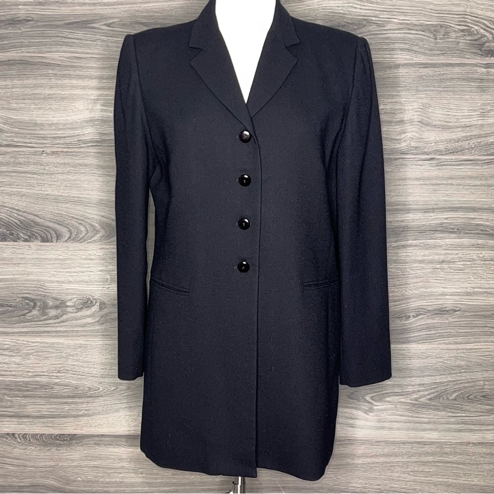 Pendleton 100% Wool Longline Blazer Size 12 - Picture 1 of 6